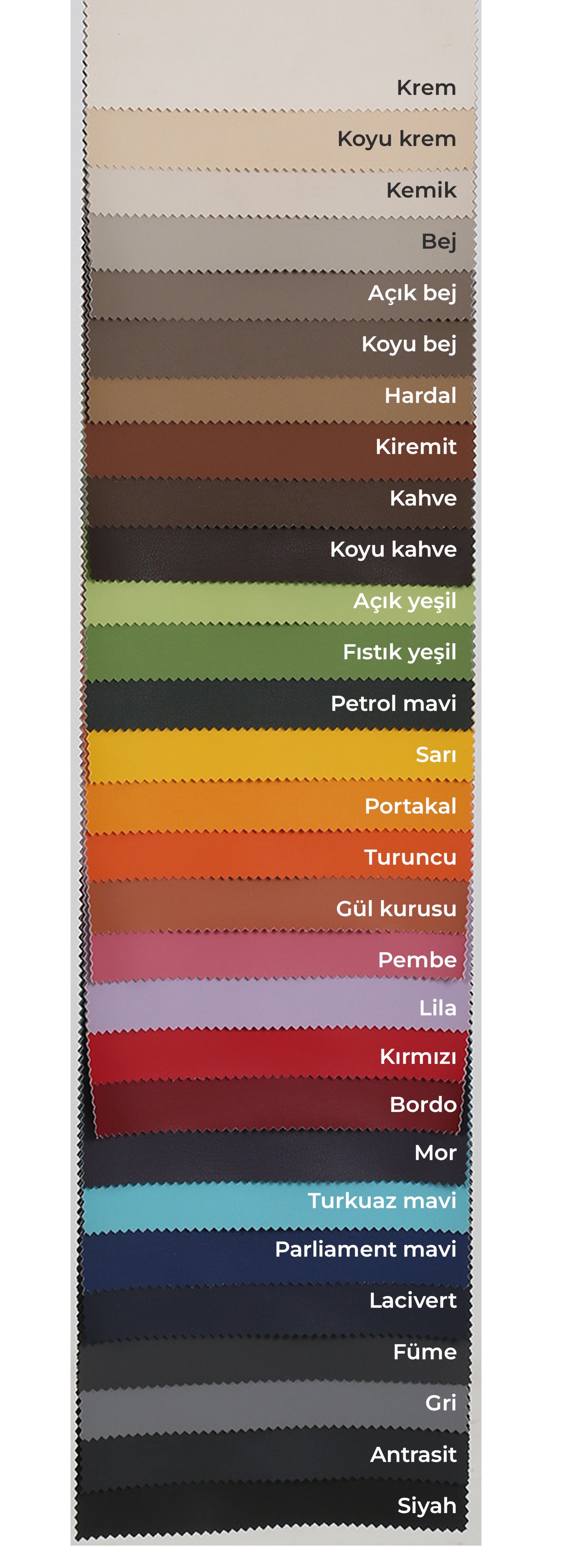 Deri Kumaş Blok Sünger Makaron Minder Tekli 40 cm