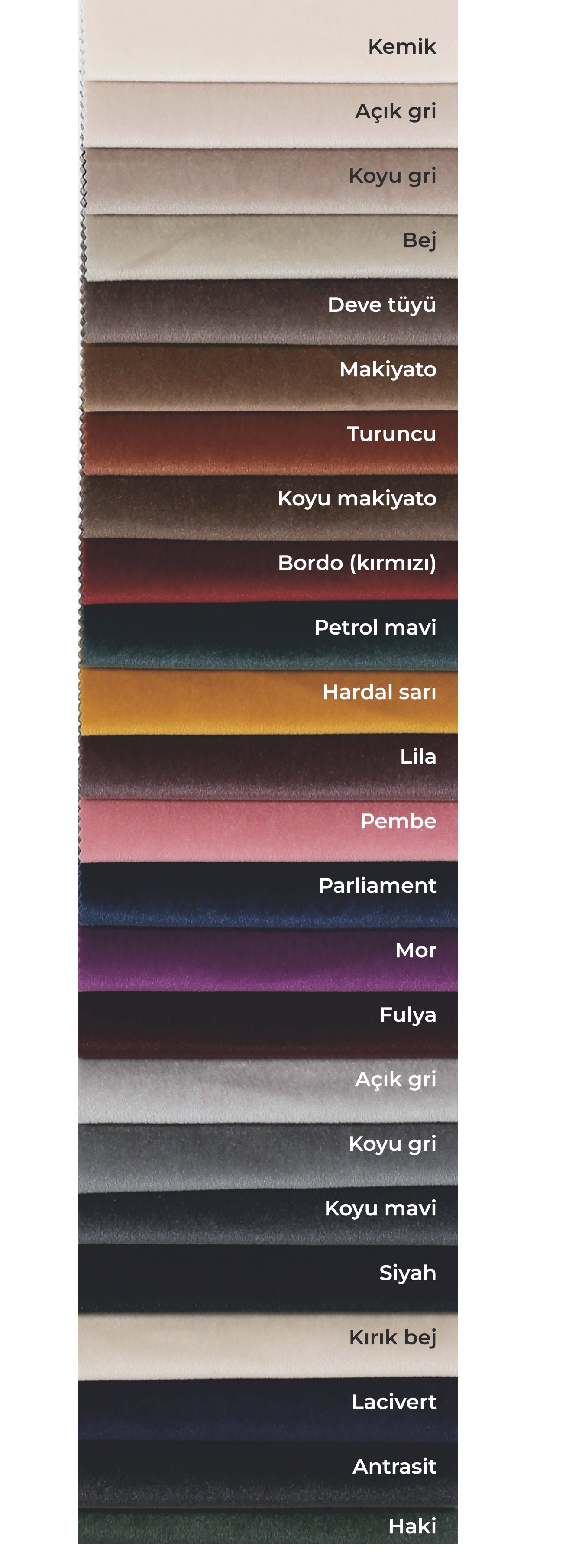 Kadife Kumaş Blok Sünger Makaron Minder - Dörtlü Set 40 cm