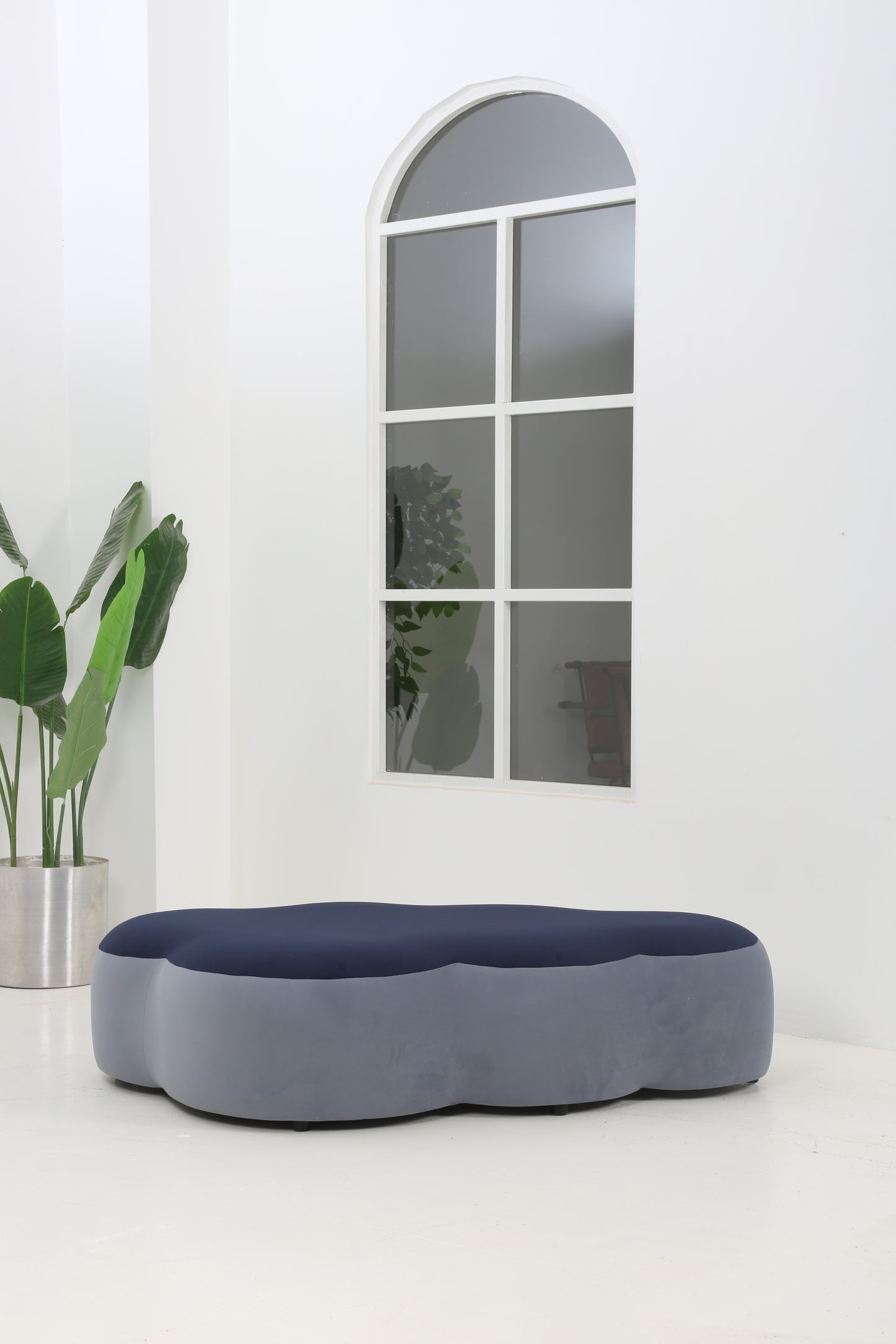 Premium Kumaş Bulut Puf Oturak