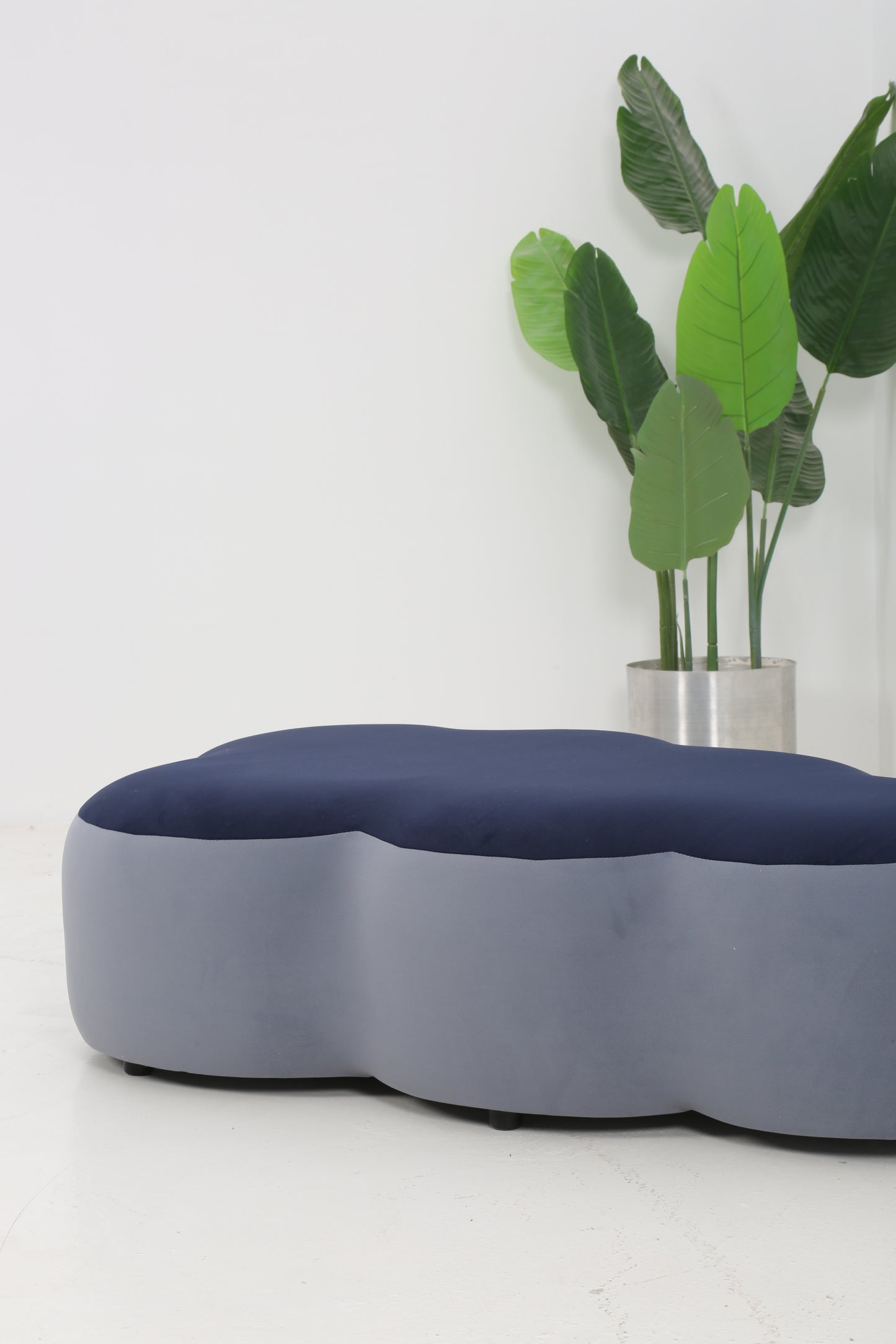 Premium Kumaş Bulut Puf Oturak