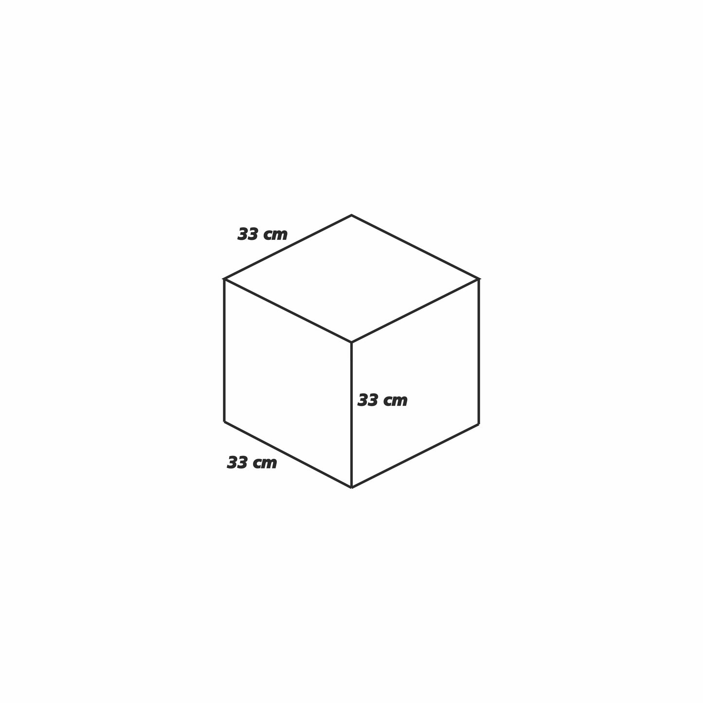 İngilizce Eğitici Küp Minder 33x33 cm