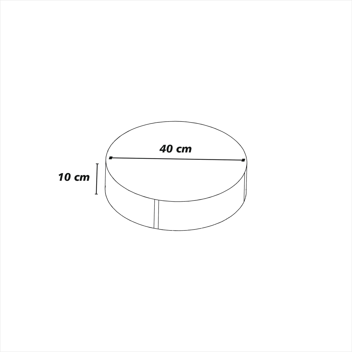 Makaron Tuip Dortlu Set 40Cm